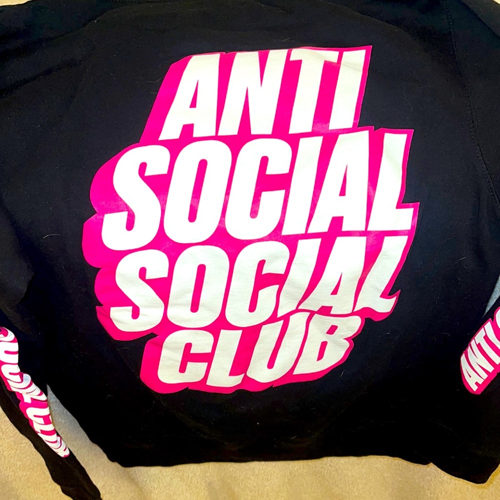 Anti social social club hoodie